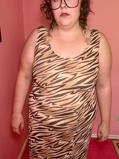 Tiger Mesh Dress (XL)