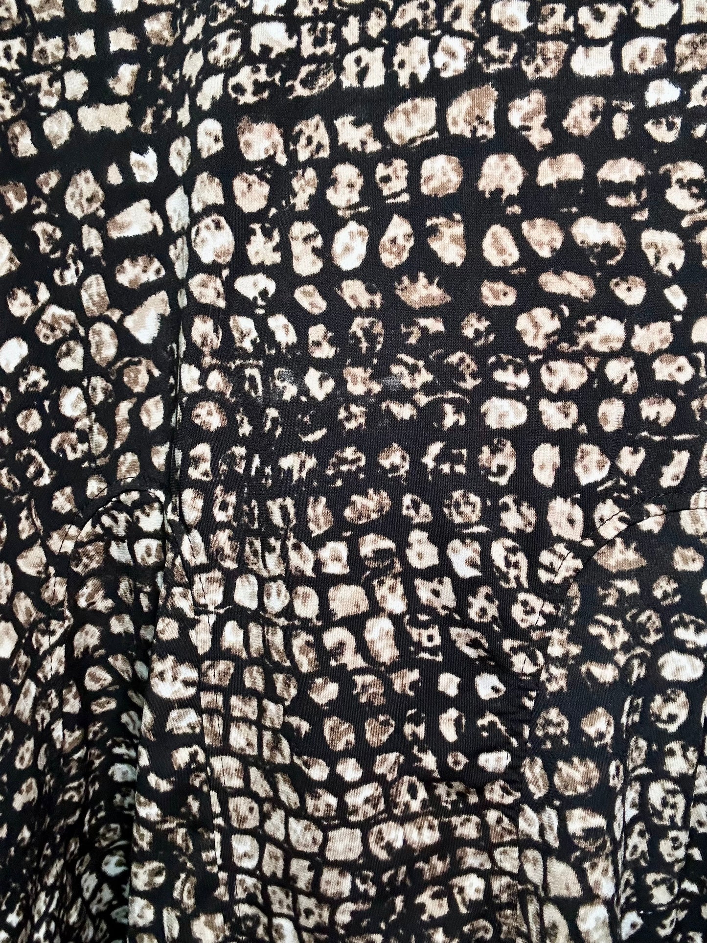 Snakeskin Midi Skirt (3X)