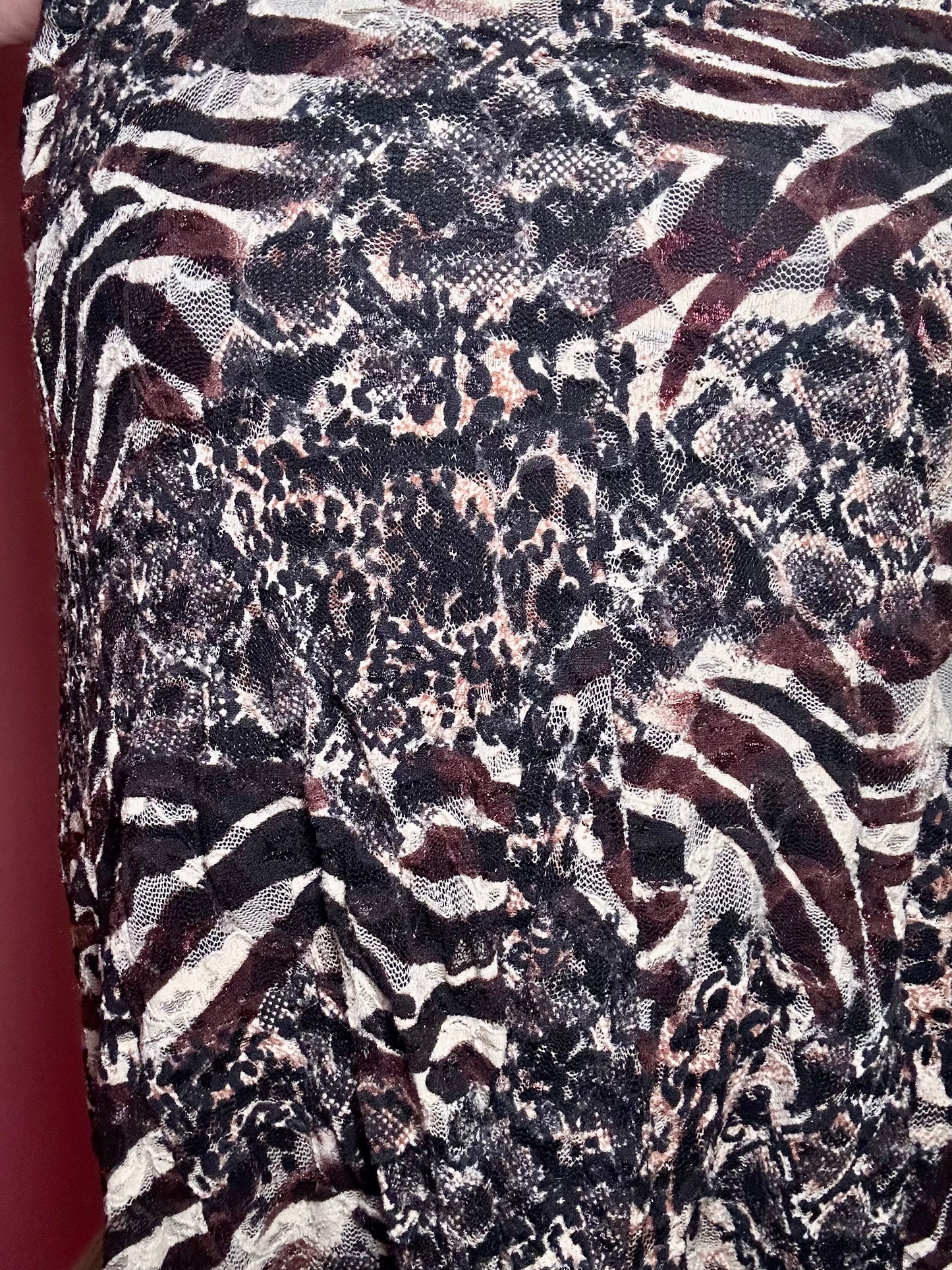 Animal Print Skirt (3X)