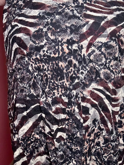 Animal Print Skirt (3X)