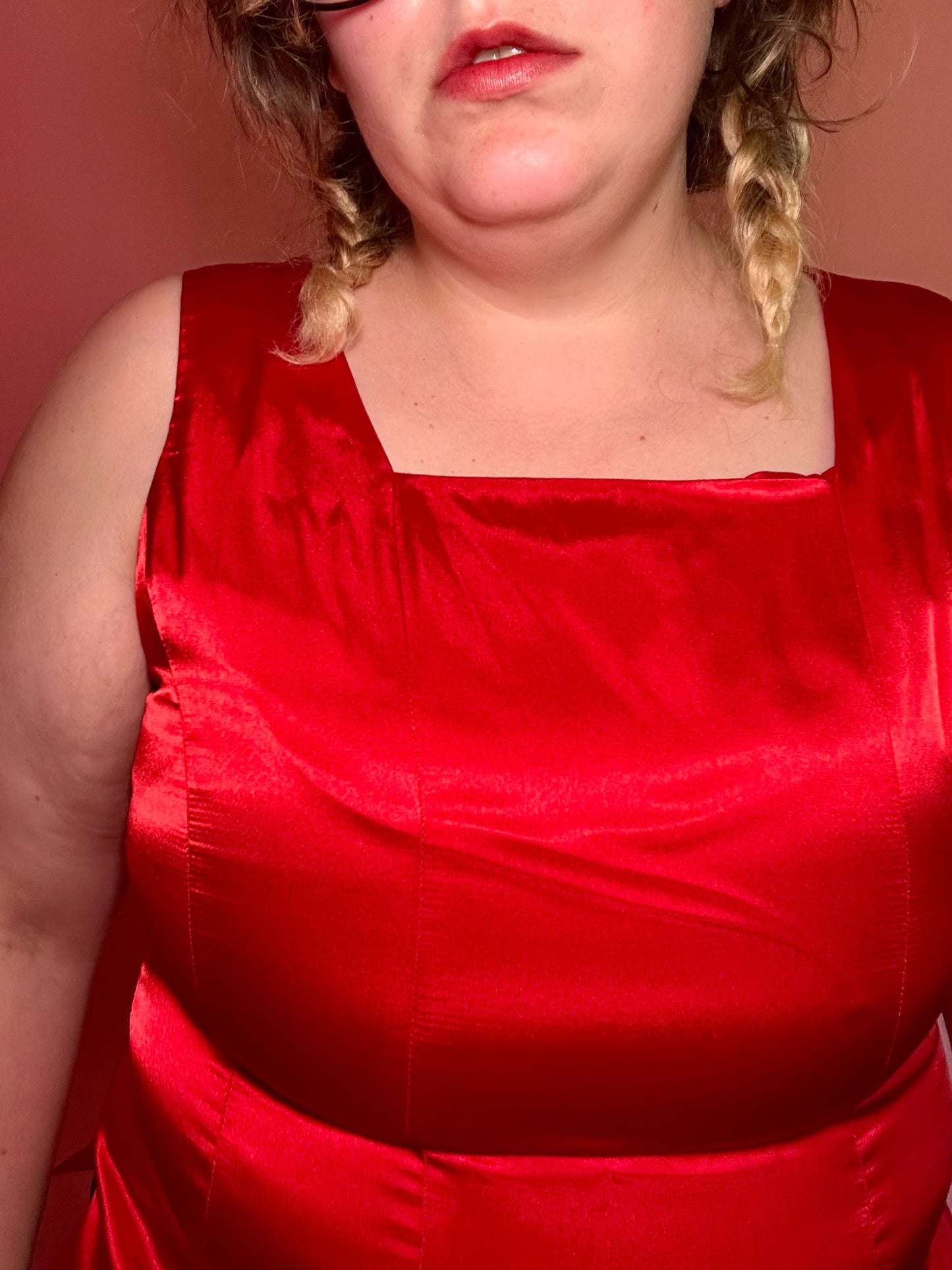 Red Satin Top (16)