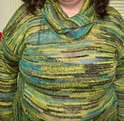 Green Striped Sweater (XL)