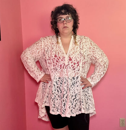 White Lace Top (30W)