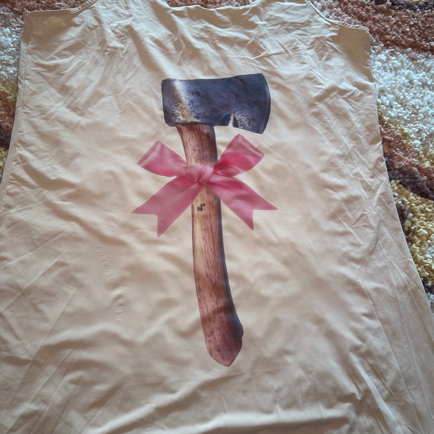 Hatchet Bow Slip Dress (XL)