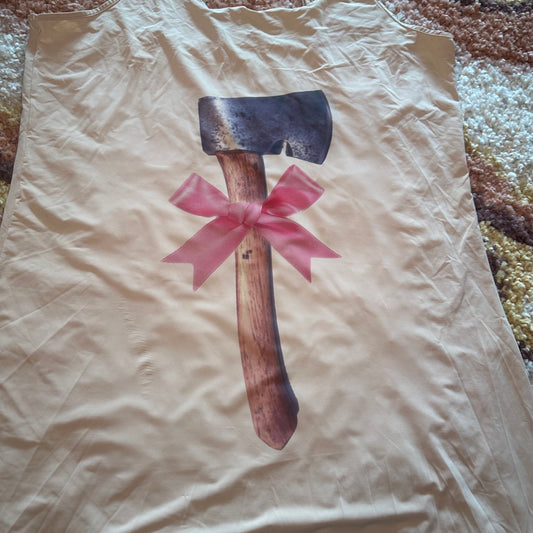 Hatchet Bow Slip Dress (XL)