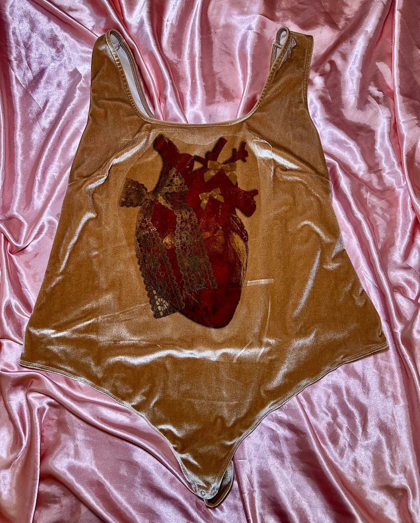 Heart Bow Bodysuit (2X)