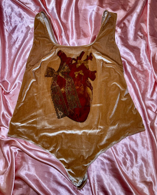 Heart Bow Bodysuit (2X)