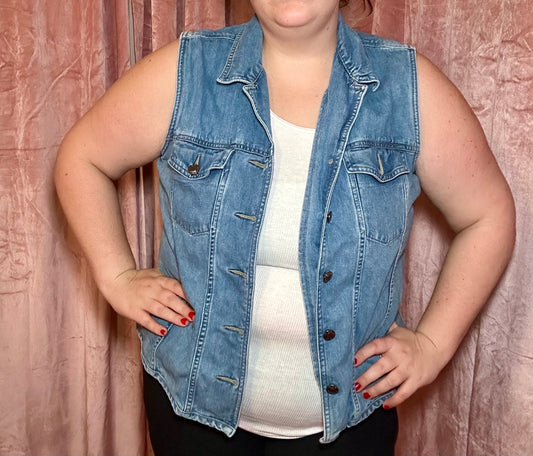 Denim Vest (18W)