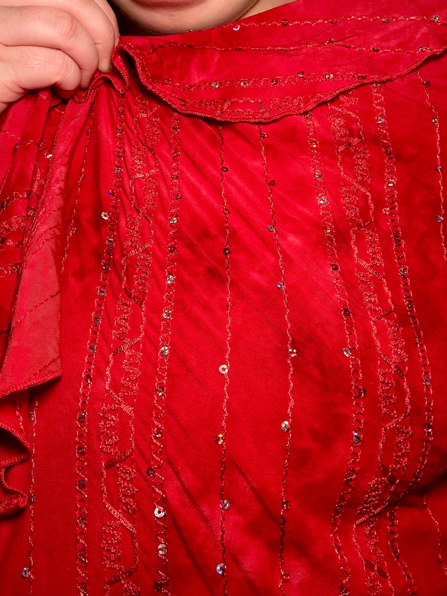 Red Sparkle Fairy Top (18/20)