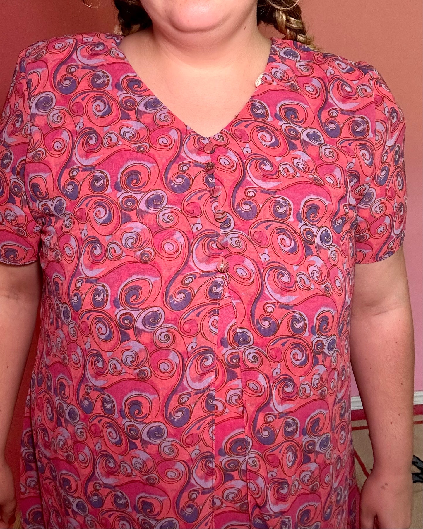 Pink Swirl Dress (18P)