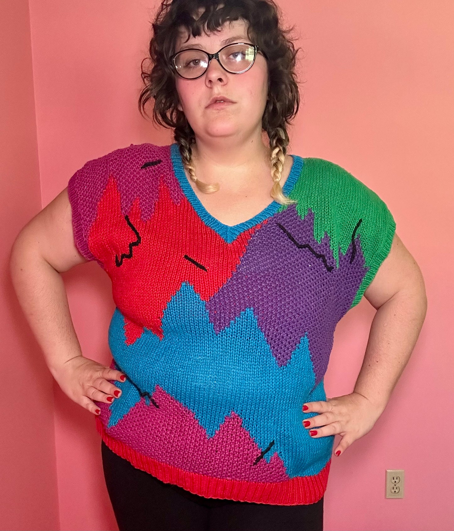 Funky 80s Sweater (2X)