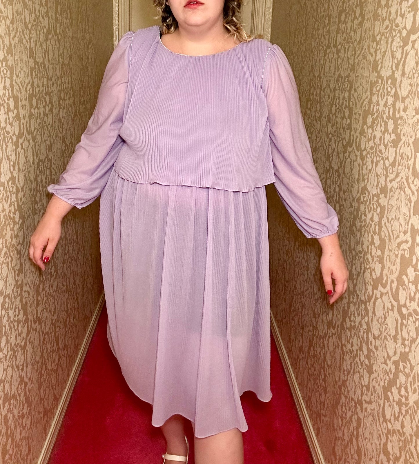 Lilac Chiffon Dress (16)