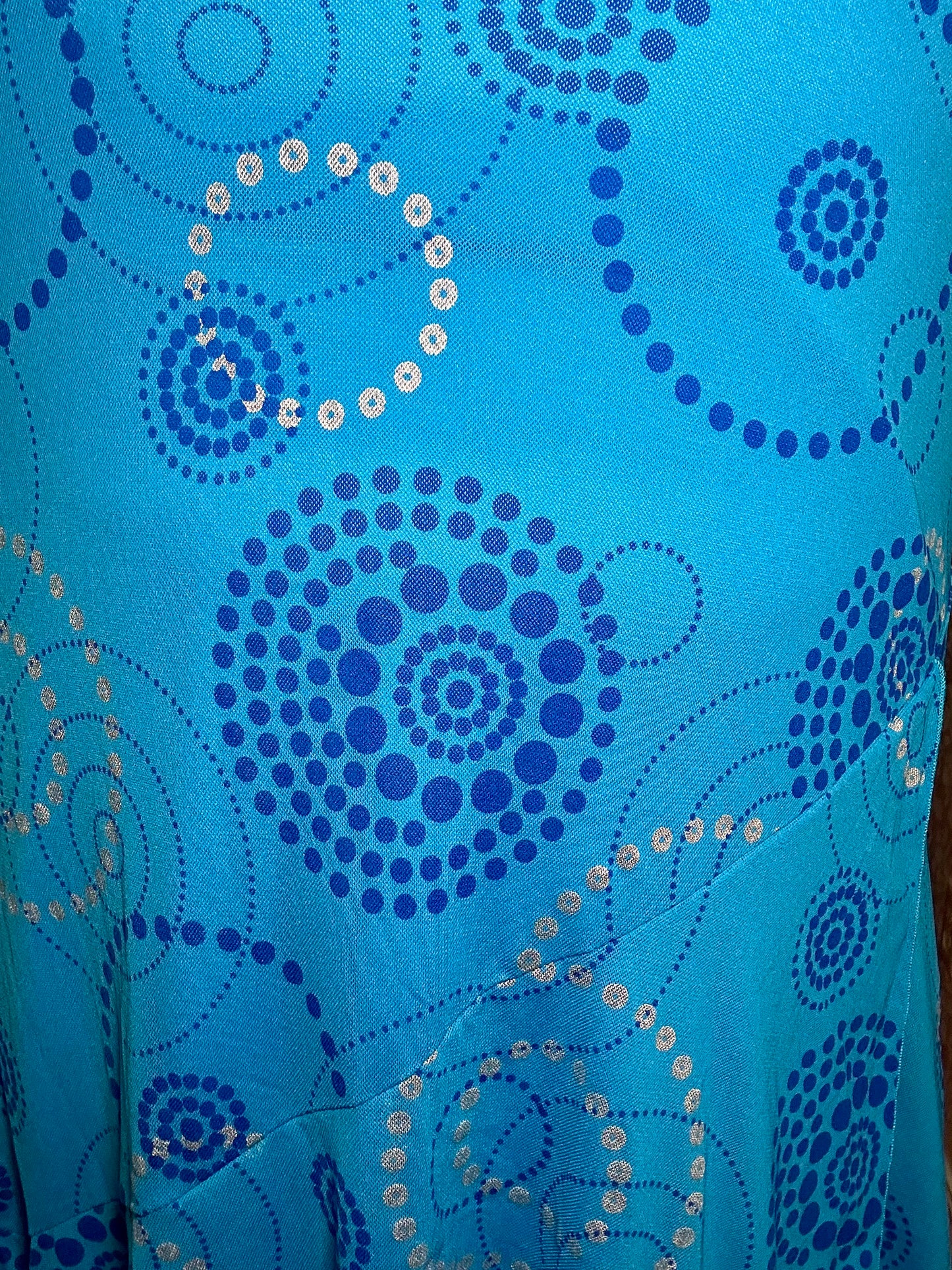 Blue Dots Fairy Skirt (XL)