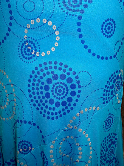 Blue Dots Fairy Skirt (XL)