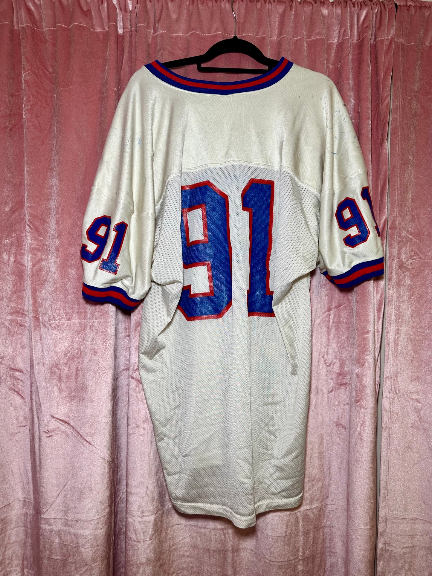 Distressed Football Jersey (XXL)
