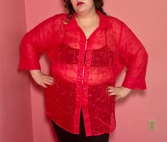 Red Sheer Blouse (18)