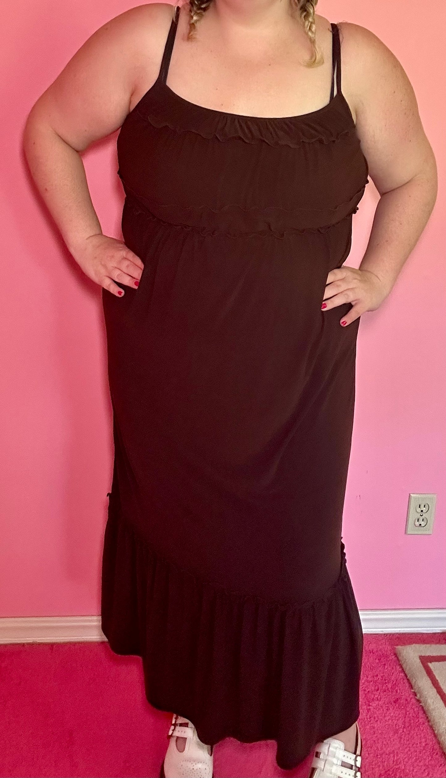 Brown Beachy Dress (XL)