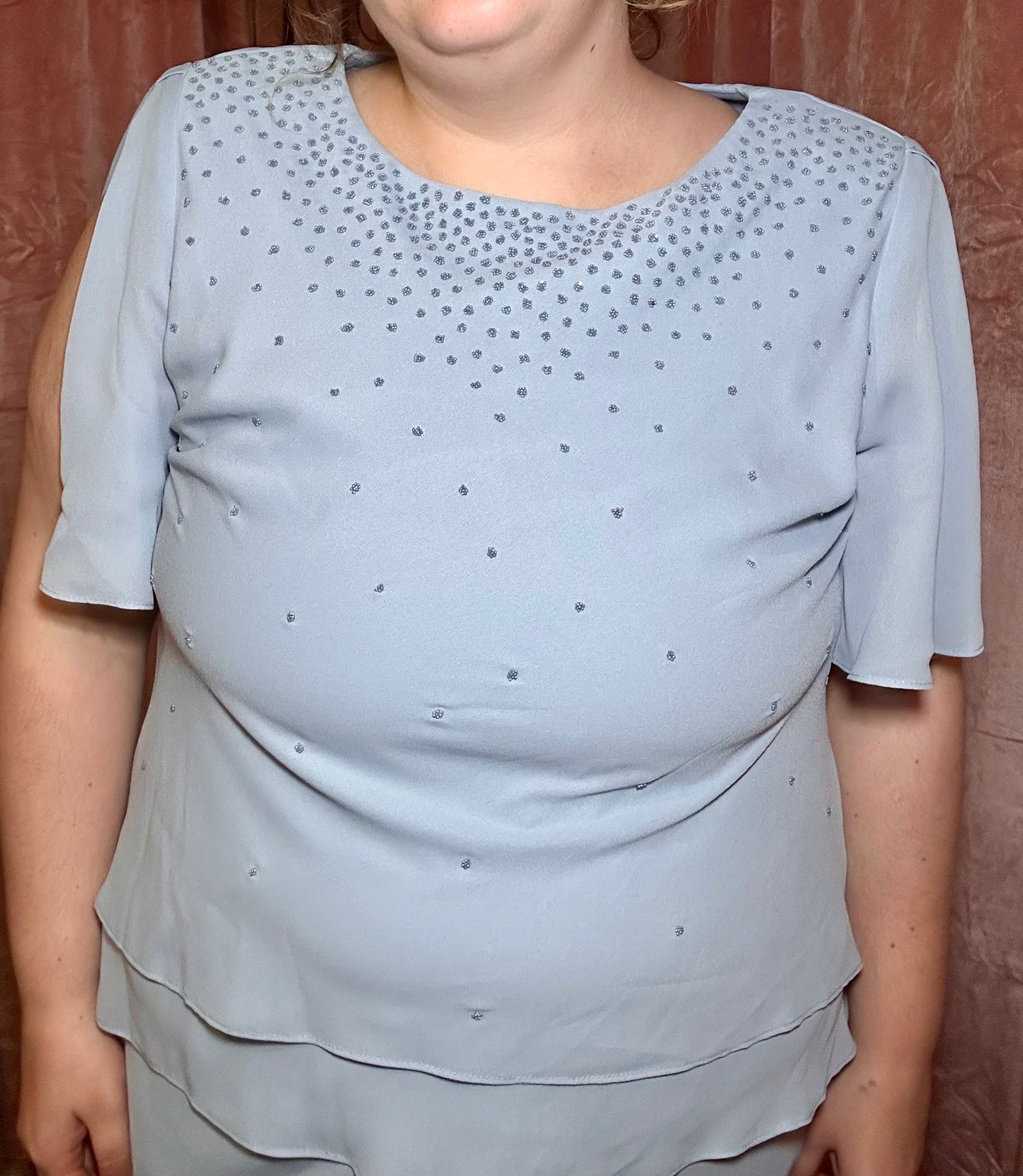 Baby Blue Beaded Dress (18)