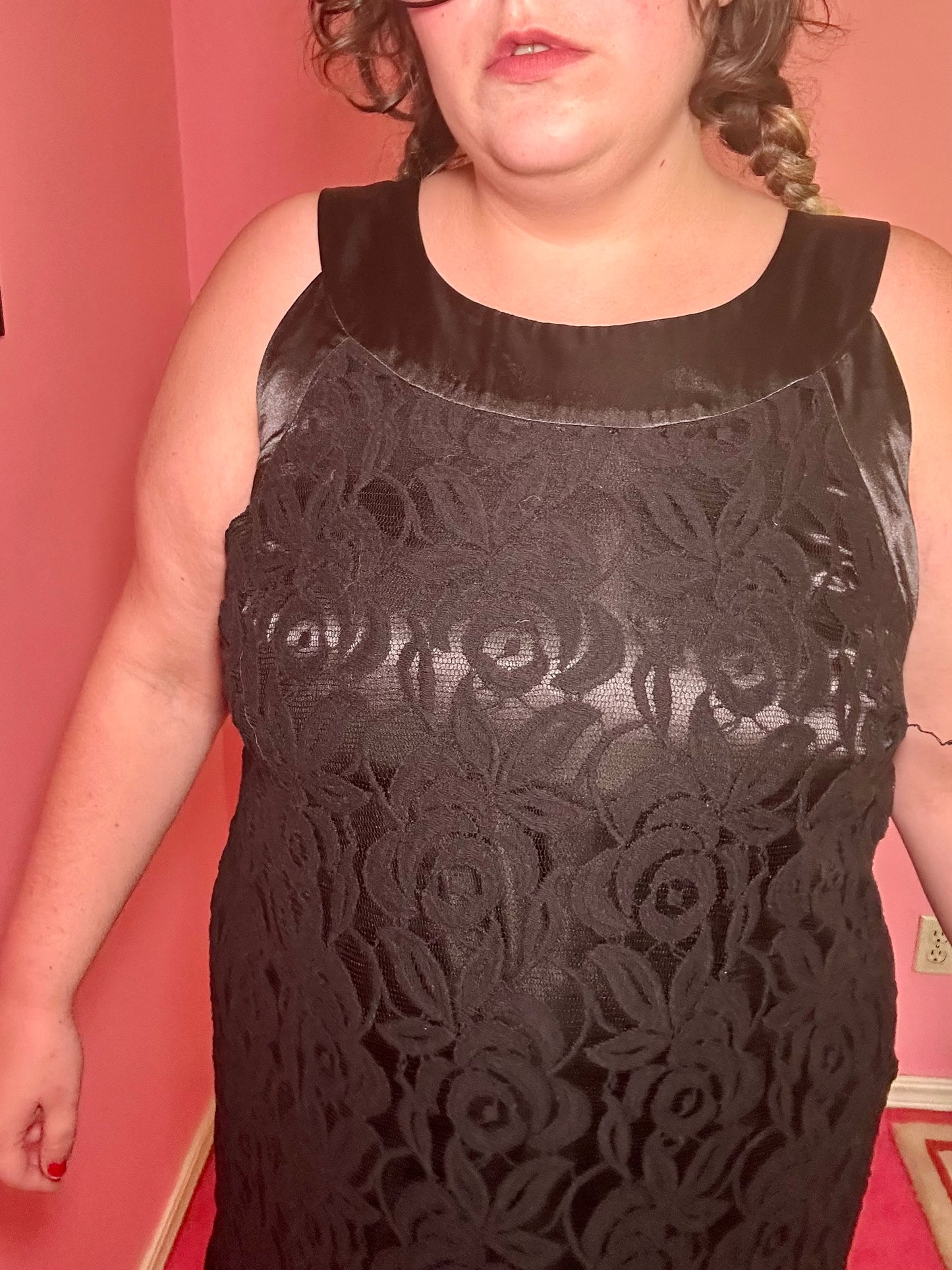 Black Lace Dress (20W)
