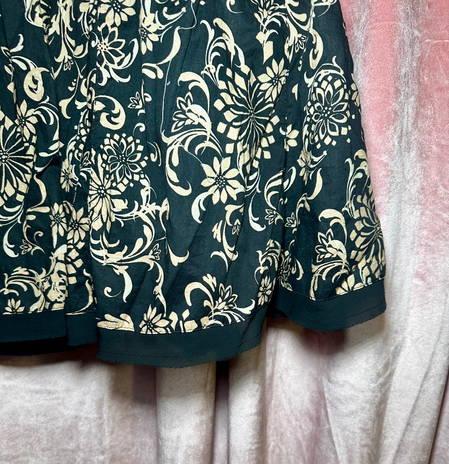 Black Floral Skirt (14)