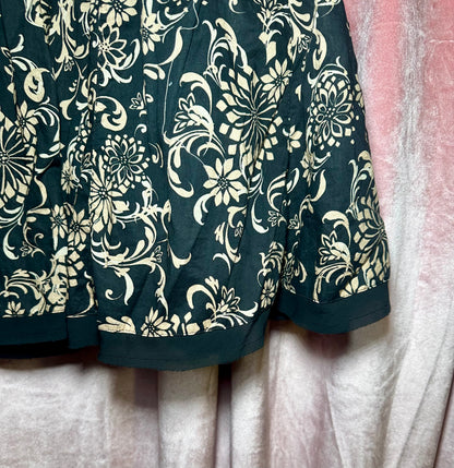 Black Floral Skirt (14)