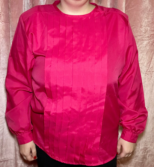 Magenta Blouse (20W)