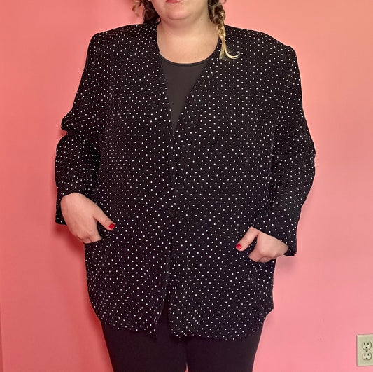 Polka Dot Blazer (24W)