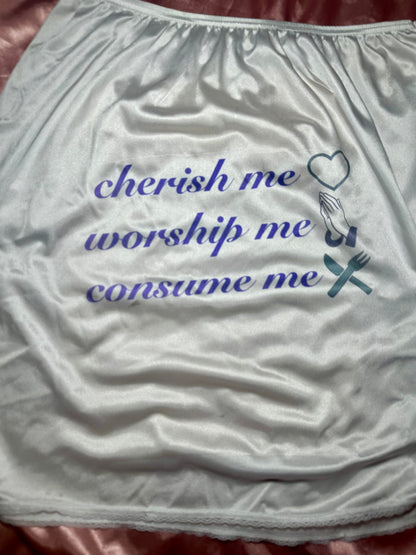 Cherish Me Slip Skirt (L)