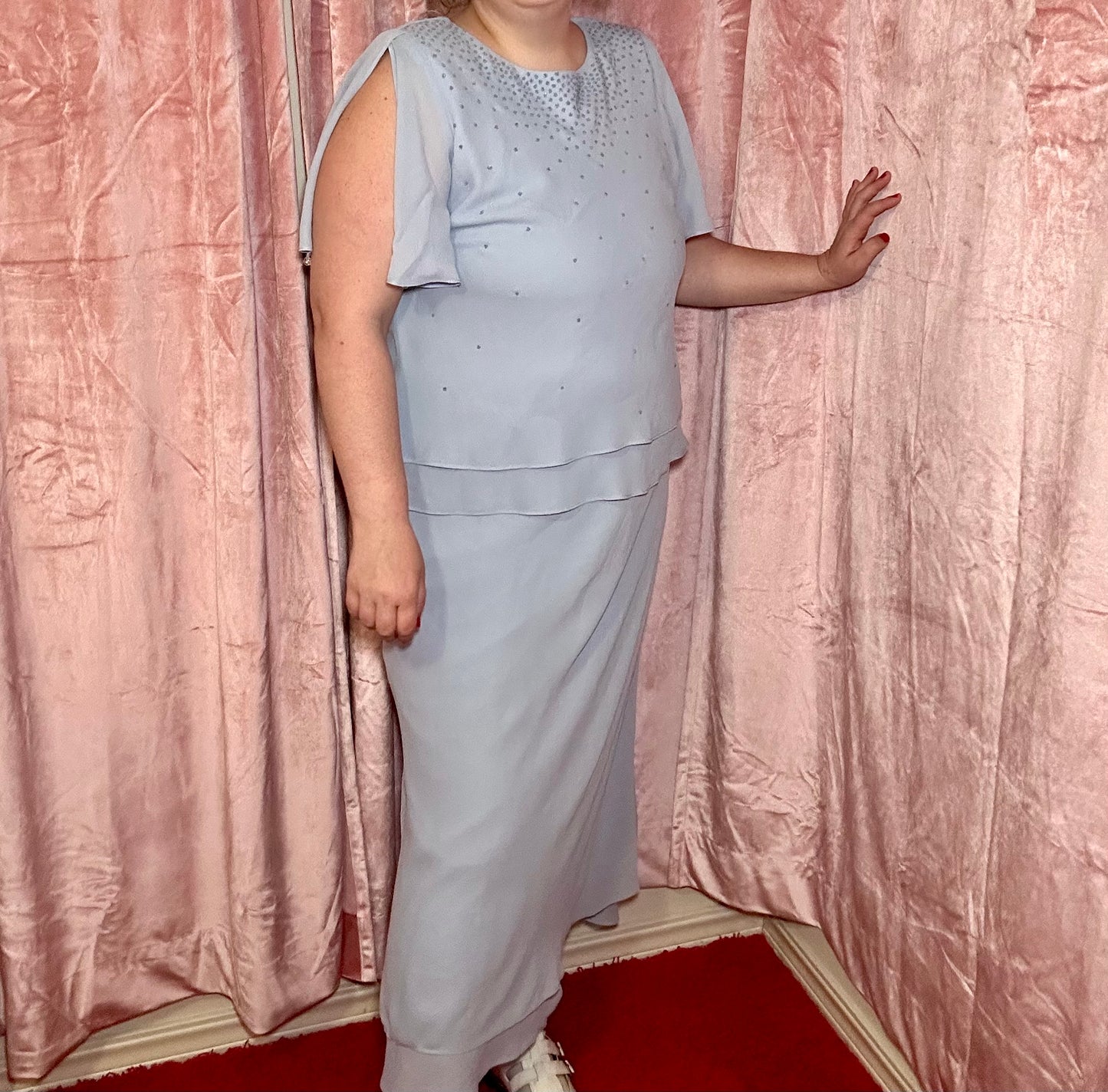Baby Blue Beaded Dress (18)