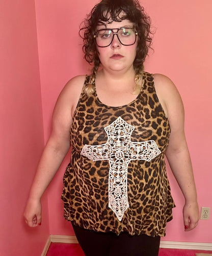 Lace Cross Top (XL)