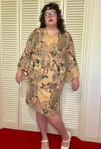 Boho Paisley Dress (18W)