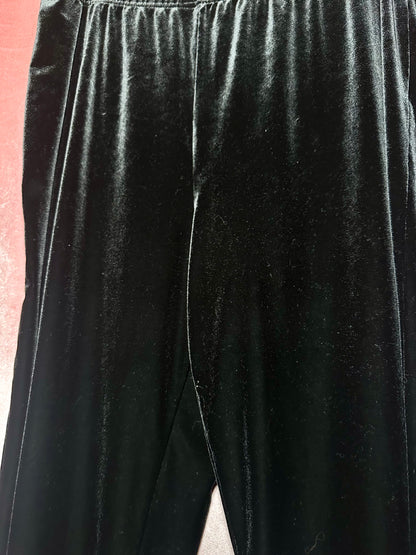 Black Velvet Pants (L)