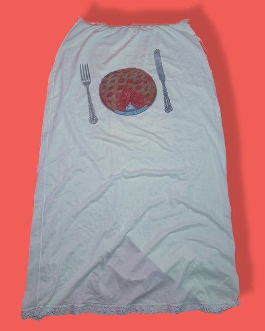 Pie Slip Skirt (L)