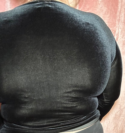Goth Velvet Top (M)