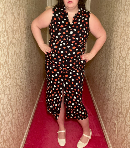 Red White and Blue Polka Dot Dress (16)