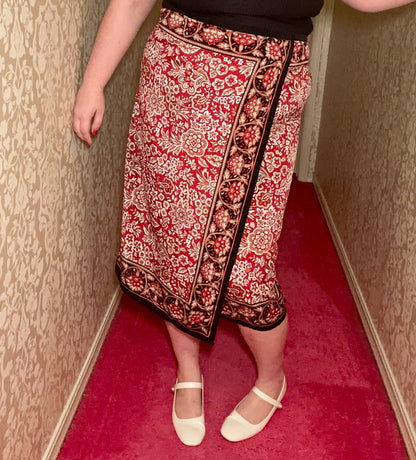 Red Paisley Skirt (16)