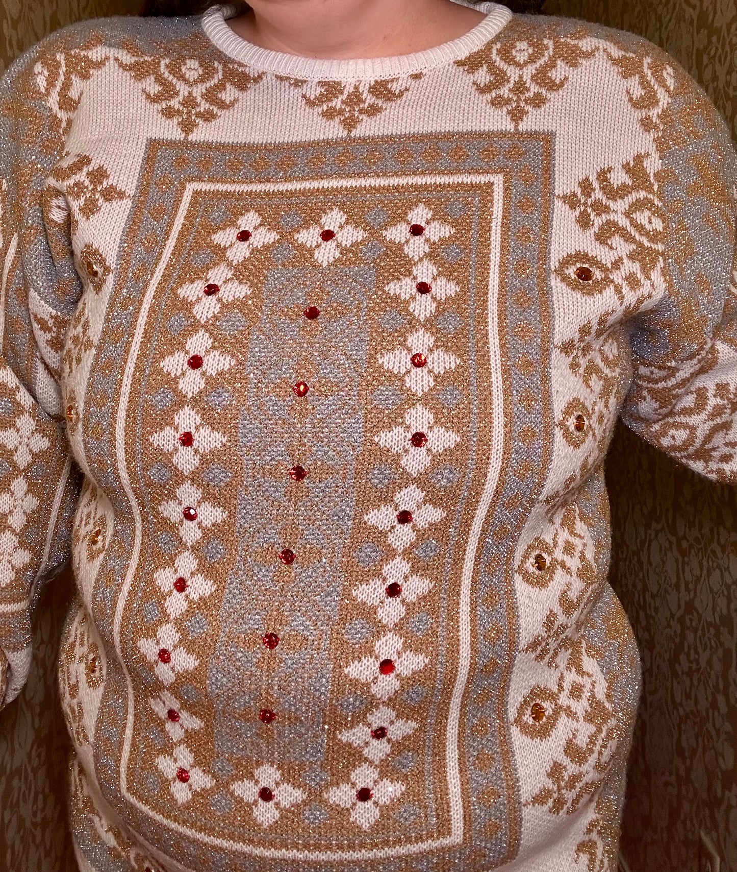 Winter Sparkle Sweater (XL)