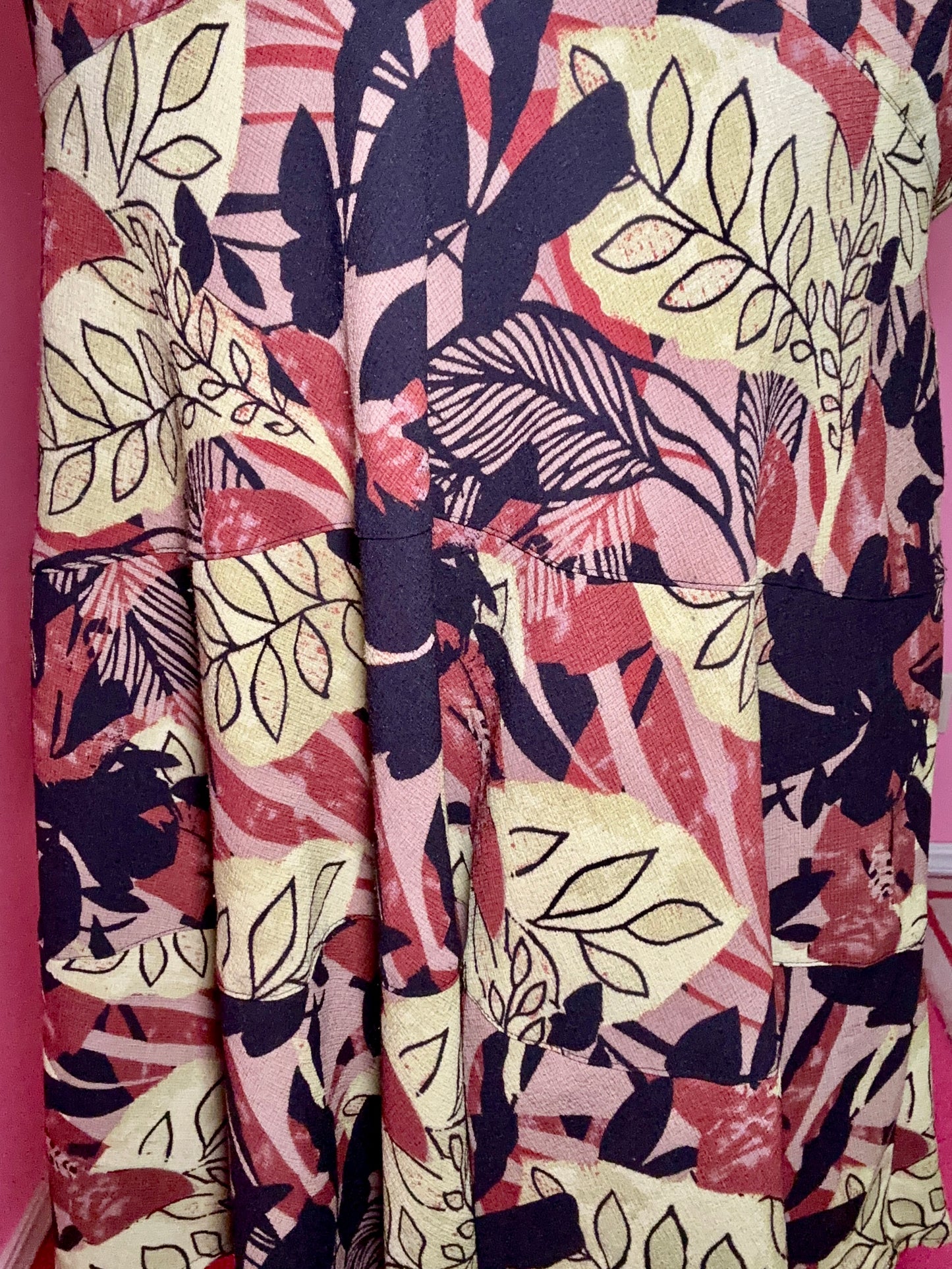 Earth-tone Leaf Skirt (XL)