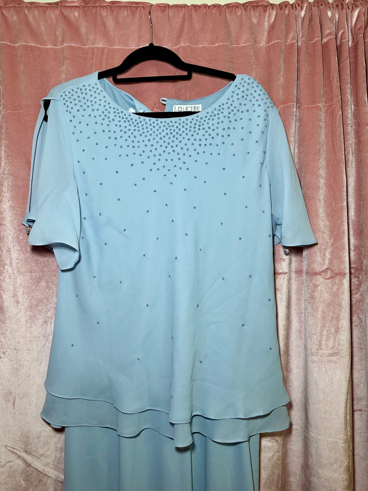 Baby Blue Beaded Dress (18)
