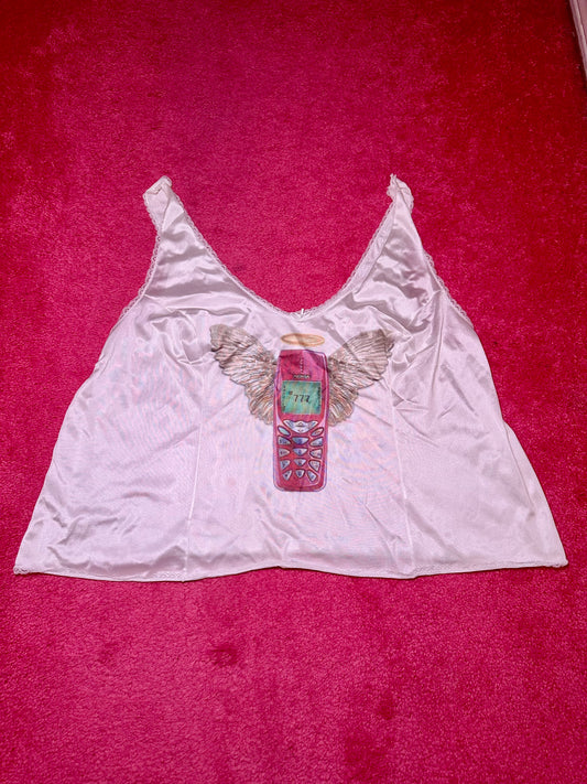 Phone Angel Slip Top (1X)