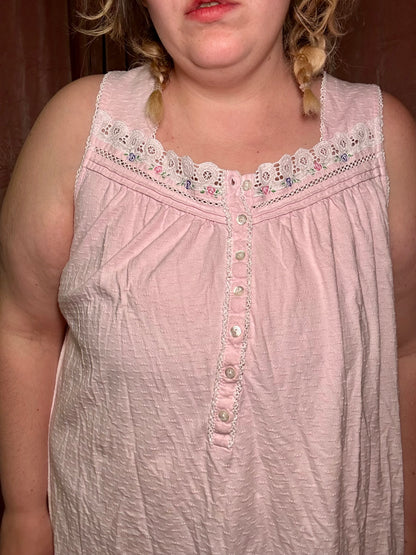 Baby Pink Nightgown (1X)