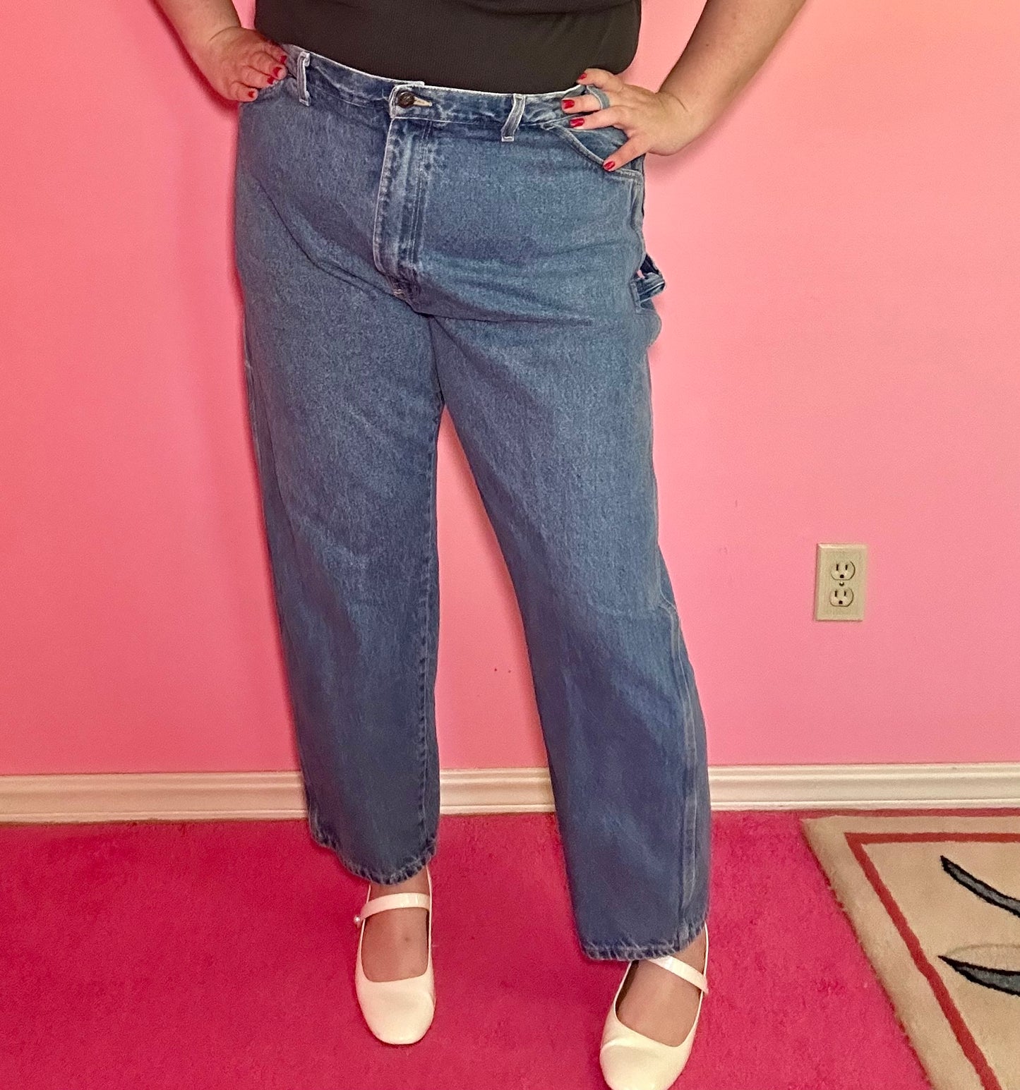 Dickies Carpenter Blue Denim Jeans (42X30)