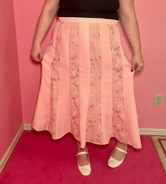 Pink Panel Skirt (24)