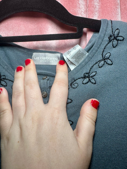 Grey Long Sleeve Top (XL)