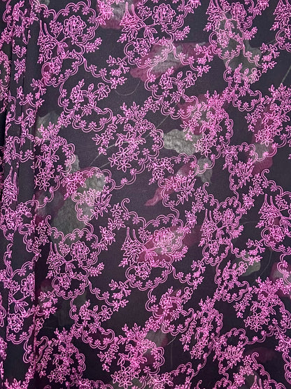 Pink Floral Reversible Skirt (22W)