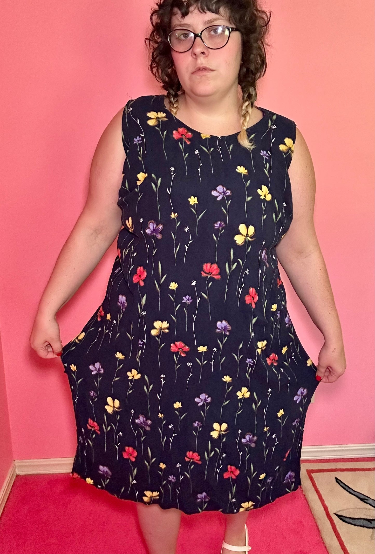 Blue Floral Sundress (18)