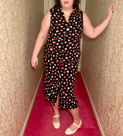 Red White and Blue Polka Dot Dress (16)