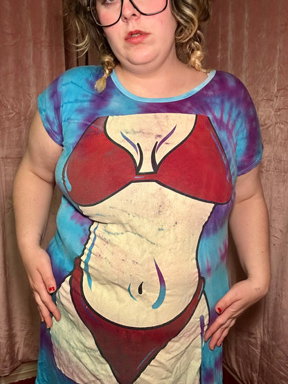 Tie Dye Bikini T-Shirt (OS)