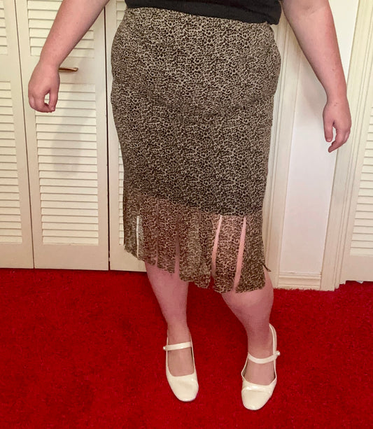 Leopard Fairy Skirt (XL)