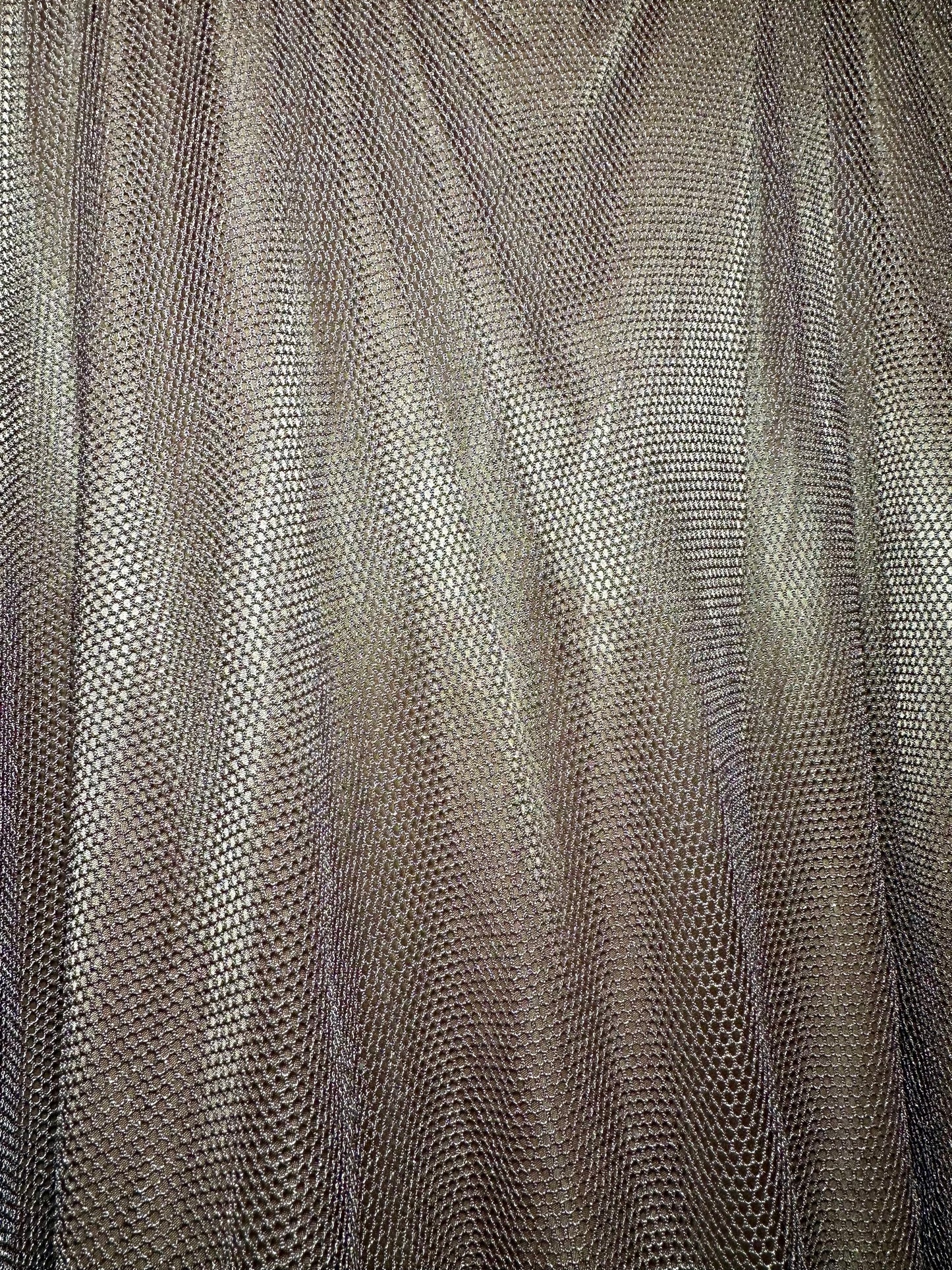 Gold metallic Skirt (XL)
